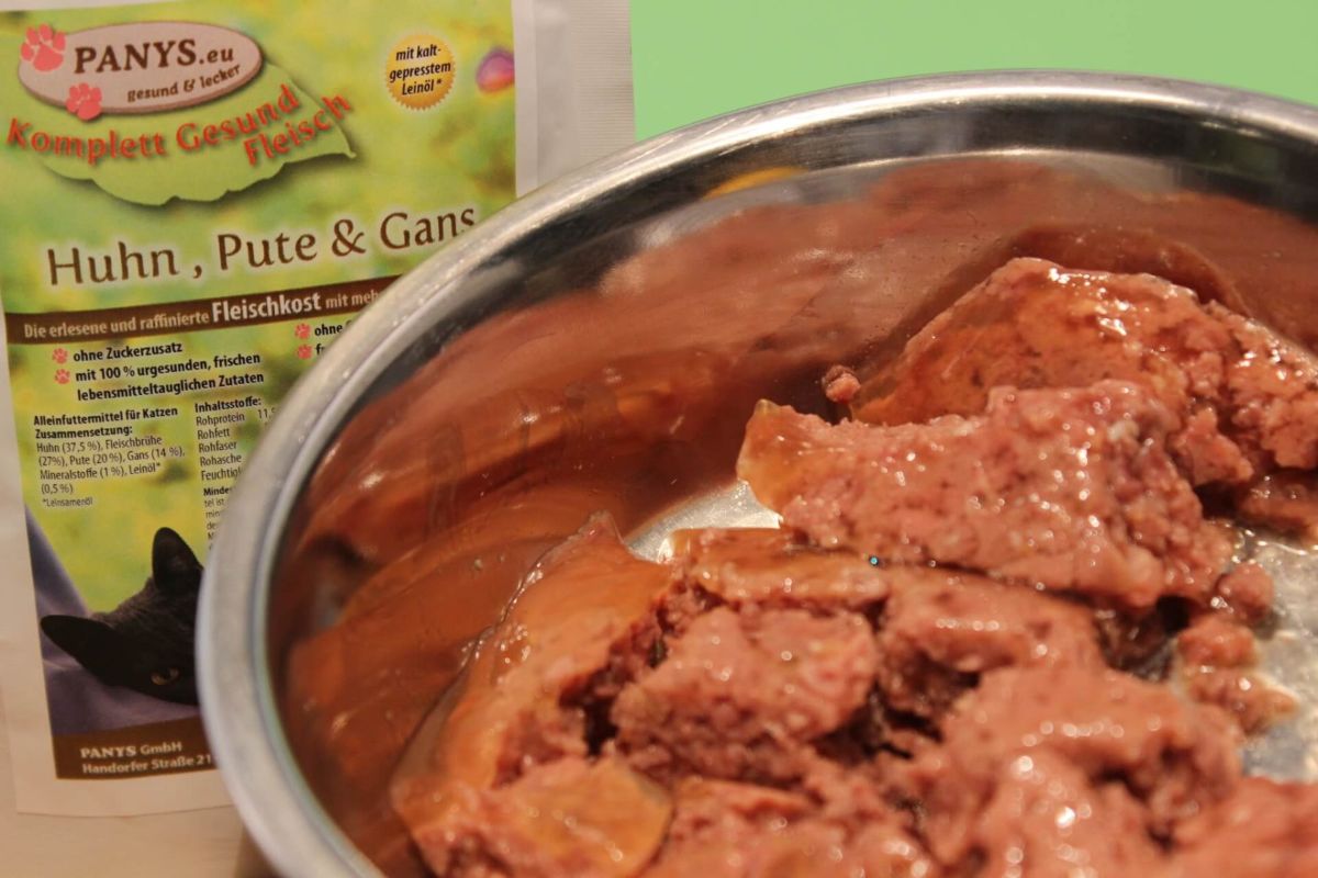 Fleischmahlzeit...Huhn, Pute und Gans - 12 x 95g